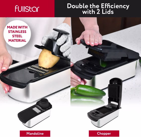 Fullstar 9'u 1 Arada Deluxe Sebze Doğrayıcı