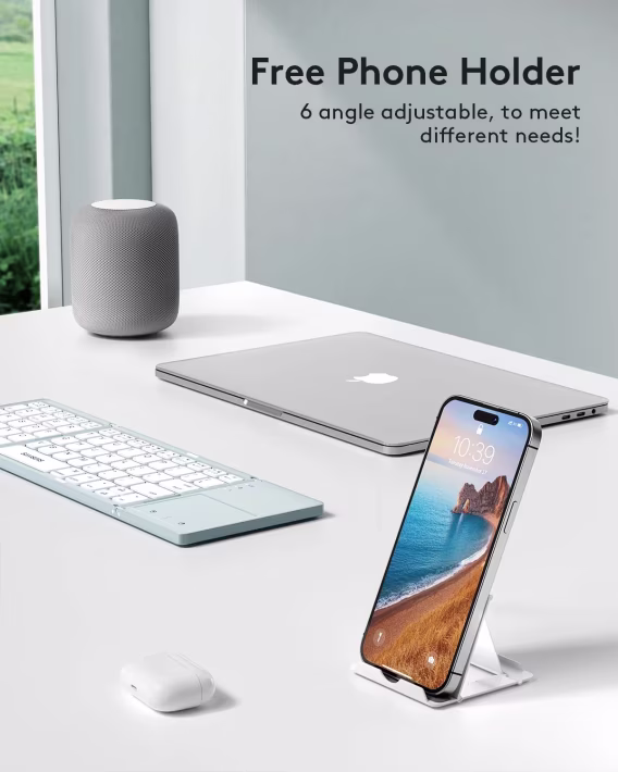 Samsers Touchpadli Katlanabilir Bluetooth Klavye