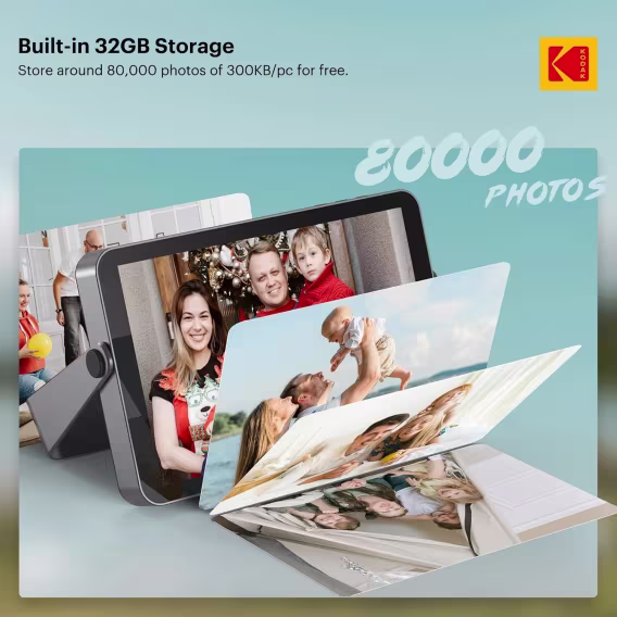 KODAK Kablosuz Dijital Fotoğraf Çerçevesi 