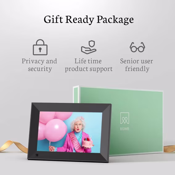 BSIMB 1280x800 HD WiFi Dijital Resim Çerçevesi