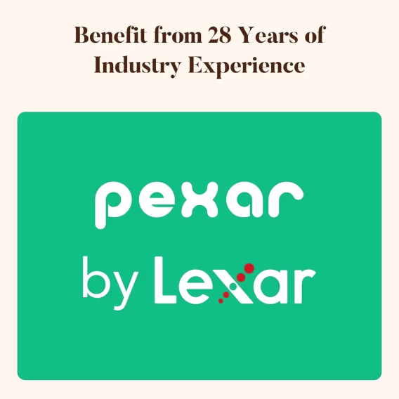 Pexar by Lexar Parlama Önleyici Dokunmatik Ekranlı Dijital Resim Çerçevesi