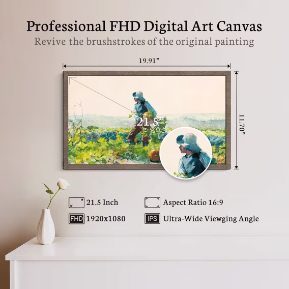 BSIMB Dokunmatik Ekranlı Dijital Resim Çerçevesi  1920x1080 FHD