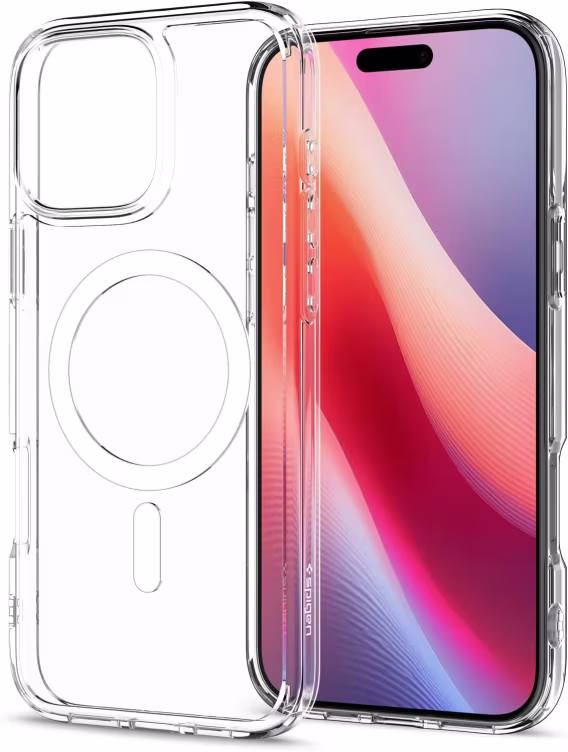 Spigen iPhone 15 Pro Manyetik Ultra Hibrit MagFit Sararmaz Kılıf