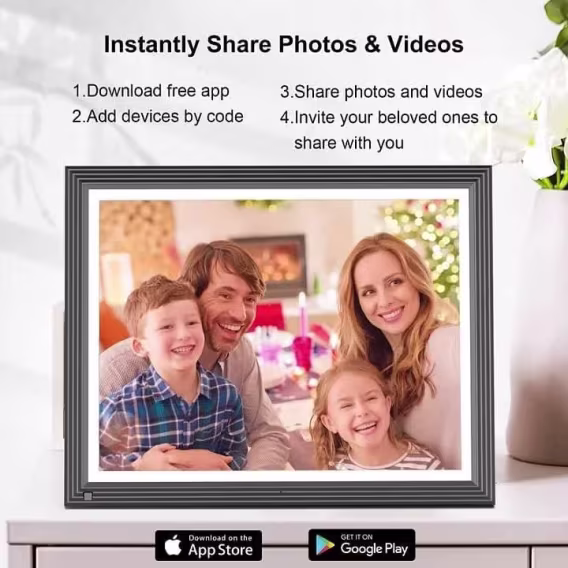 Fullja Dijital Fotoğraf Çerçevesi  15 inç