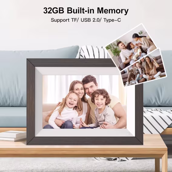 Fullja Wifi Dijital Resim Çerçevesi 10.1 inç