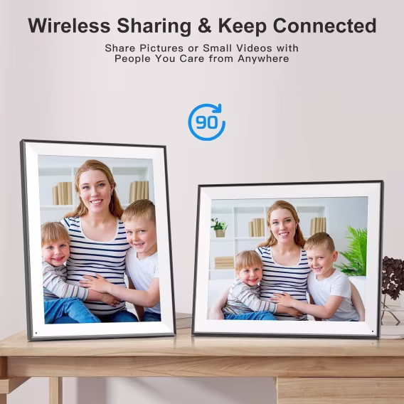 FULLJA Büyük Dijital Resim Çerçevesi 32 Gb  21.5 inç