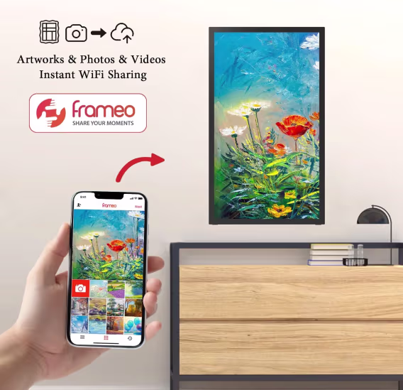 Dxmart 64GB FRAMEO WiFi Dijital Resim Çerçevesi
