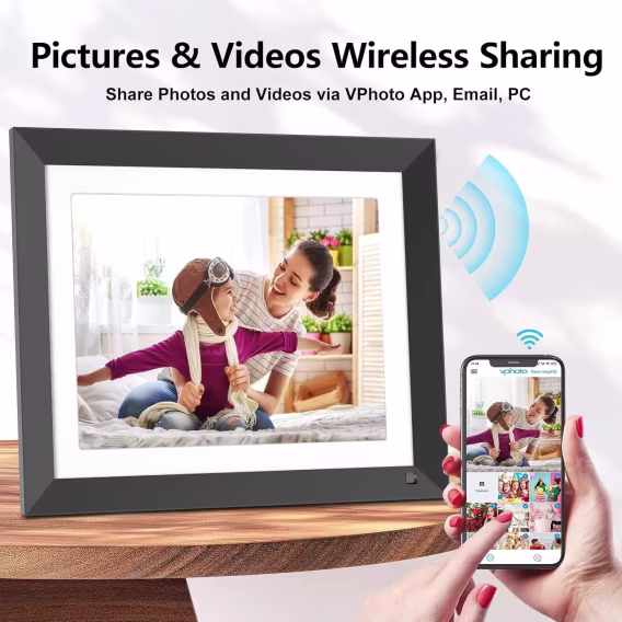 Fullja 11 inç Dijital WİFİ Fotoğraf Çerçevesi