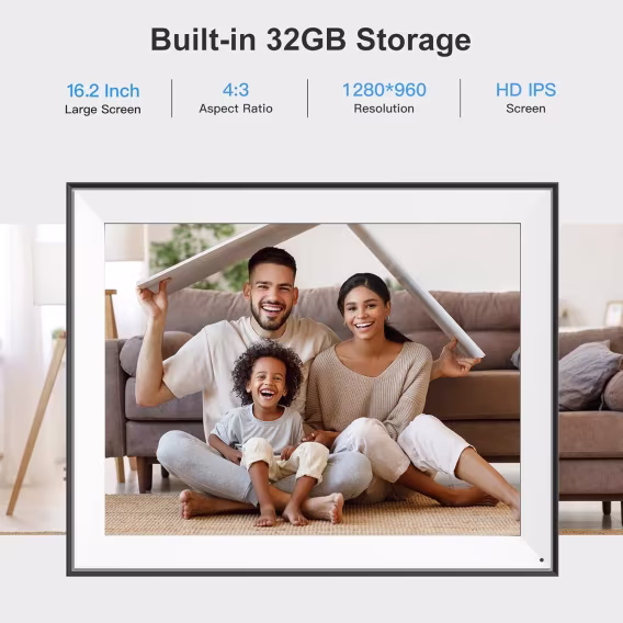 FULLJA Dijital 2K IPS Akıllı Çerçeve 11 inç