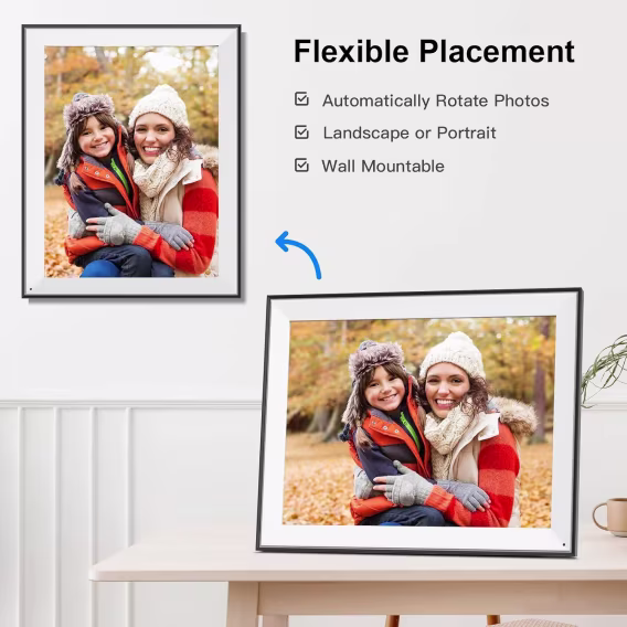 FULLJA Dijital 2K IPS Akıllı Çerçeve 11 inç