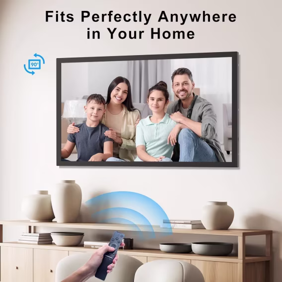 FULLJA Büyük Dijital Resim Çerçevesi 32 Gb  21.5 inç