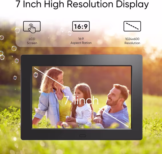 Eco4life 7 İnç Dijital Resim Çerçevesi