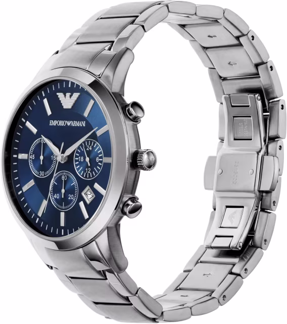 Emporio Armani Erkek AR2460 Elbise Gümüş Saat