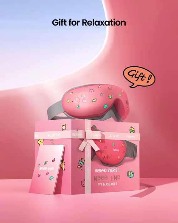 Renpho Isı Destekli Bluetooth Göz Masaj Aleti