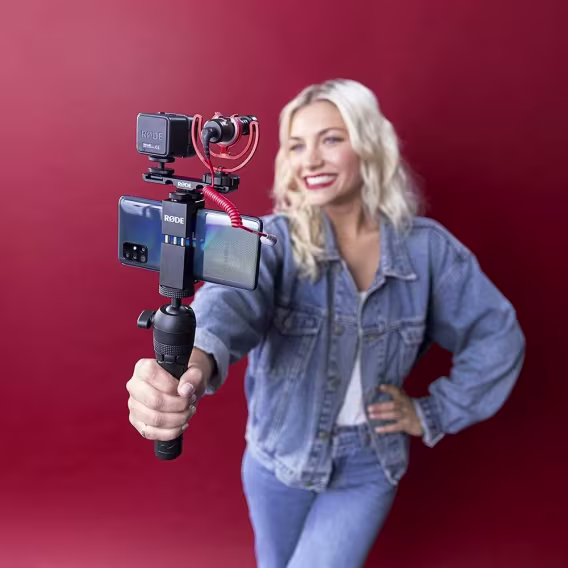 Rode VideoMicro Cep Telefonu Vlogger Kiti (3,5mm bağlantı)