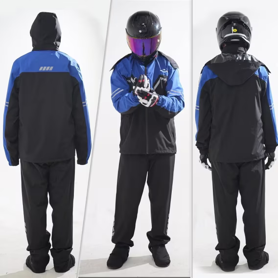 VIKAMAKA Erkekler için Su Geçirmez Yağmurluk