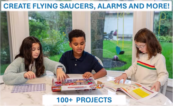 Snap Circuits Jr. SC100 Elektronik Araştırma Kiti 100 Proje