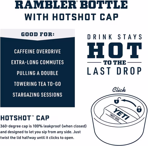 Yeti Rambler Hotshot Şişe  0.53 L