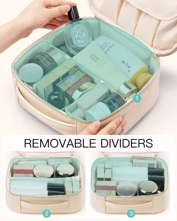 Vlando Seyahat Makyaj Kozmetik Çantası