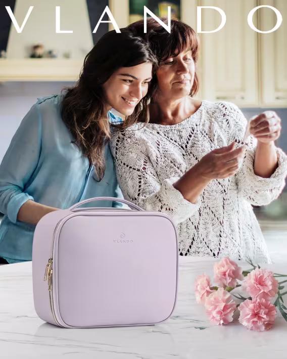 Vlando Seyahat Makyaj Kozmetik Çantası