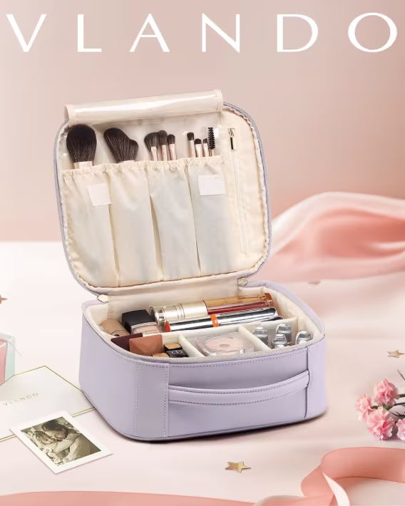 Vlando Seyahat Makyaj Kozmetik Çantası