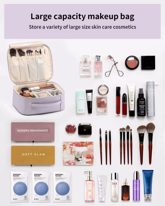 Vlando Seyahat Makyaj Kozmetik Çantası