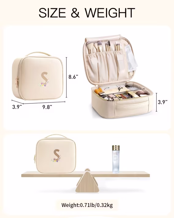 Vlando Seyahat Makyaj Kozmetik Çantası