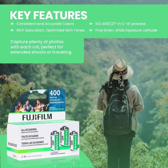 135 Fujifilm 200 Film Formatı Tip 35mm