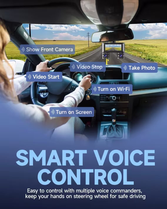 HUPEJOS V7 4 Kanal 360° Dörtlü Araba Kamerası (FHD 1080P)