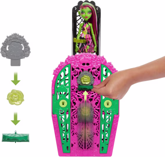 Monster High Gizemli Arkadaşlar Gizemli Bahçe Serisi Venus Mcflytrap 