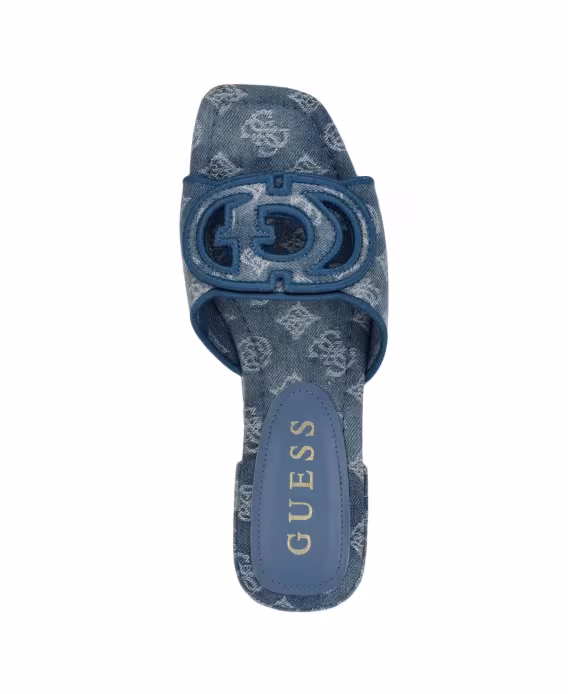 GUESS Kadın Tarishae One Band QuattroG Slip On Terlik
