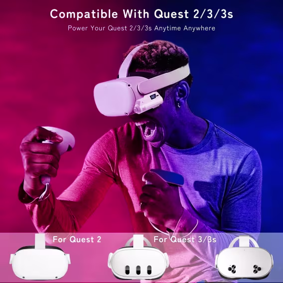 Oculus Quest 2 için Pil Paketi