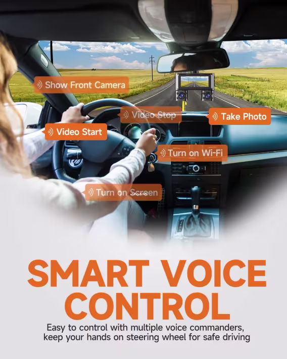 HUPEJOS V7 4 Kanal 360° Dörtlü Araba Kamerası (FHD 1080P)