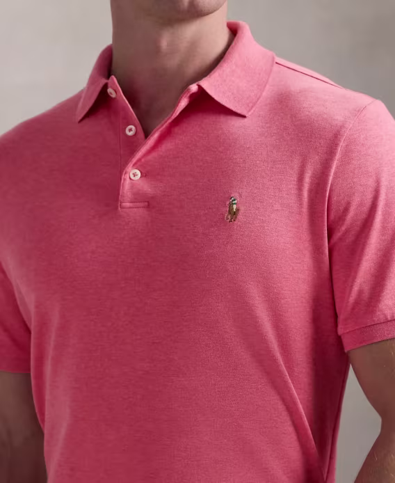 Polo Ralph Lauren Erkek Klasik Fit Soft Pamuklu Polo Tişört