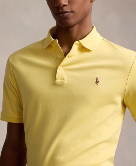 Polo Ralph Lauren Erkek Klasik Fit Soft Pamuklu Polo Tişört