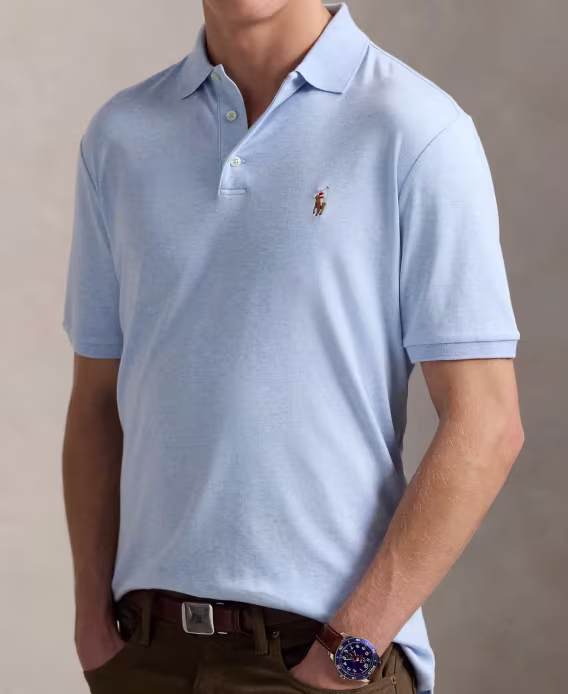 Polo Ralph Lauren Erkek Klasik Fit Soft Pamuklu Polo Tişört