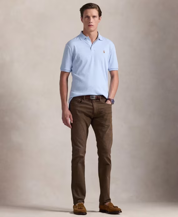 Polo Ralph Lauren Erkek Klasik Fit Soft Pamuklu Polo Tişört