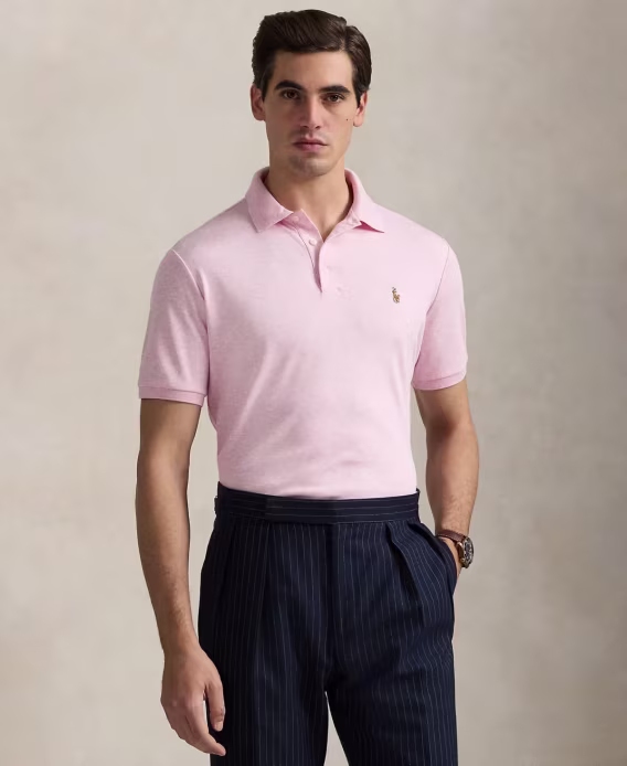 Polo Ralph Lauren Erkek Klasik Fit Soft Pamuklu Polo Tişört