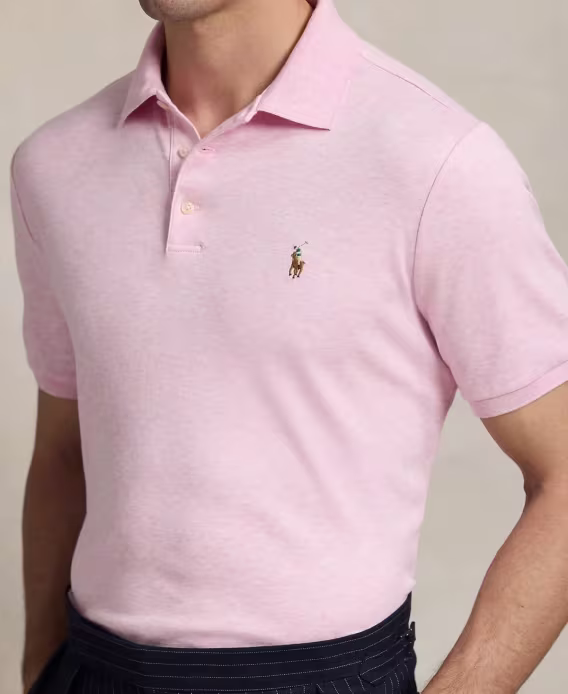 Polo Ralph Lauren Erkek Klasik Fit Soft Pamuklu Polo Tişört