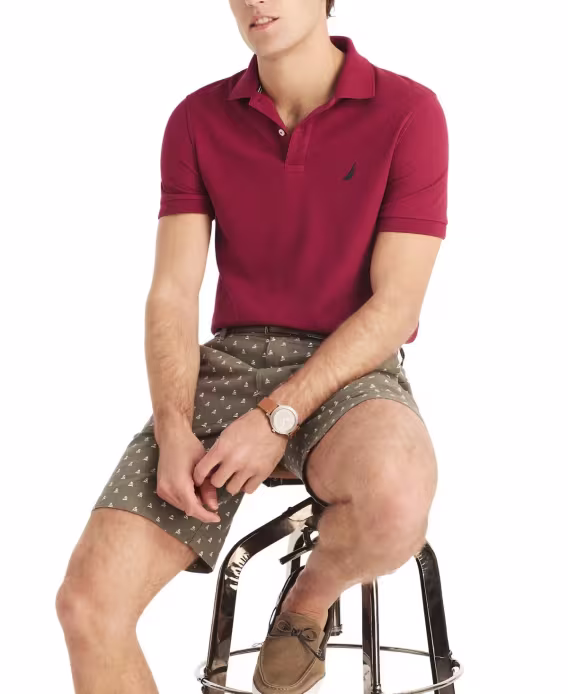 Nautica Erkek Klasik Fit Performance Deck Polo Tişört