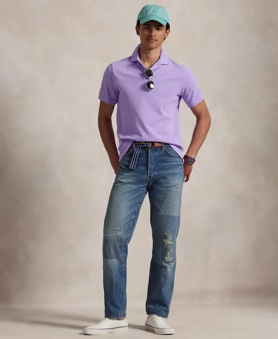 Polo Ralph Lauren Erkek Klasik Fit Pamuklu Polo Tişört