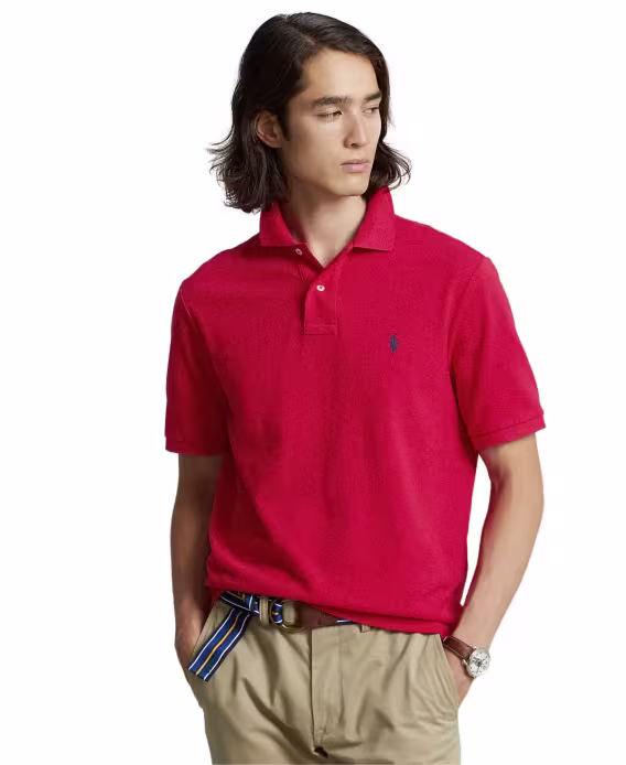 Polo Ralph Lauren Erkek Klasik Fit Mesh Polo Tişört