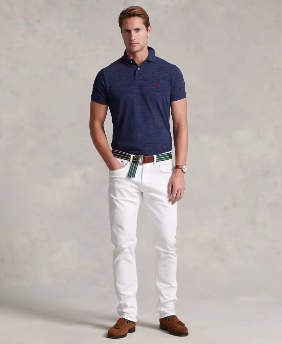 Polo Ralph Lauren Erkek Klasik Fit Mesh Polo Tişört