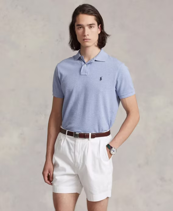 Polo Ralph Lauren Erkek Klasik Fit Mesh Polo Tişört
