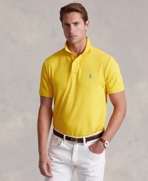 Polo Ralph Lauren Erkek Klasik Fit Mesh Polo Tişört