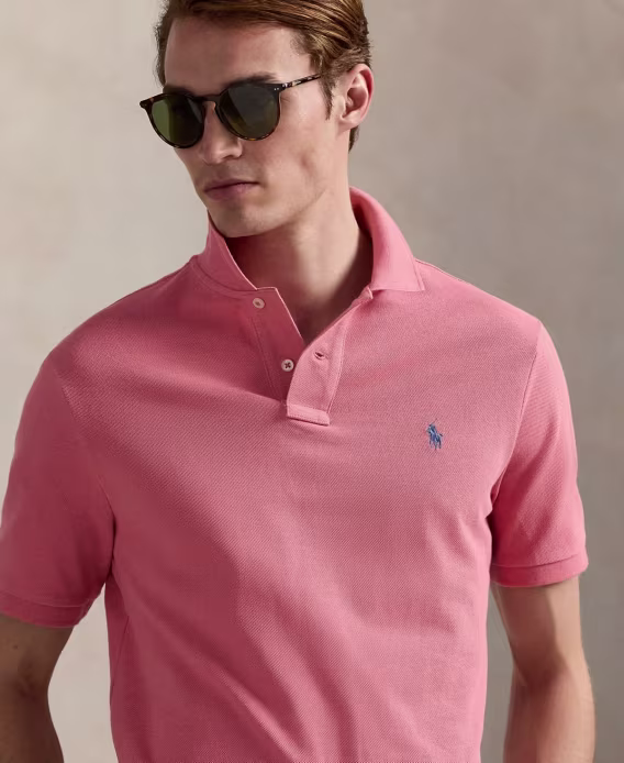 Polo Ralph Lauren Erkek Klasik Fit Pamuklu Polo Tişört