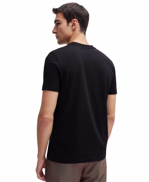 Hugo Boss Erkek Kontrast Logo RegularFit Tişört