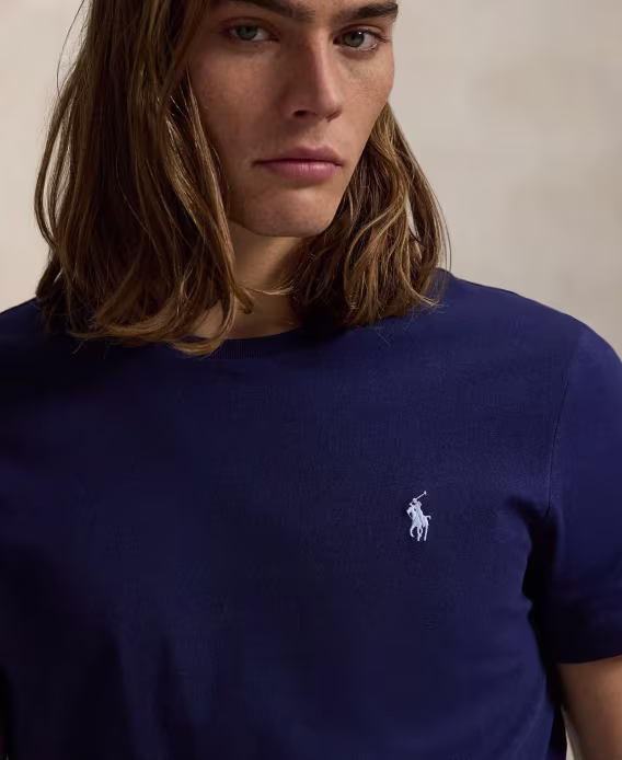 Polo Ralph Lauren Erkek Klasik Kesim Yuvarlak Yaka Tişört