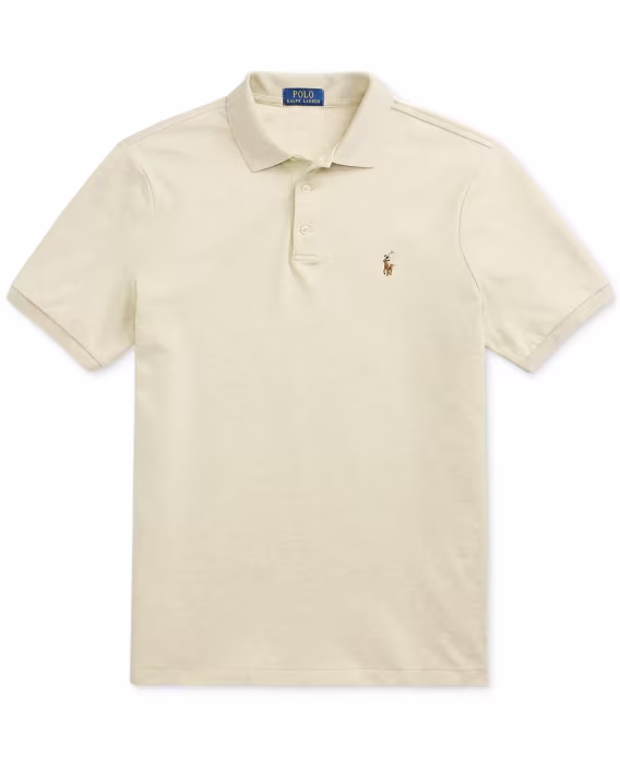 Polo Ralph Lauren Erkek Custom Slim Fit Soft Pamuklu Polo Tişört