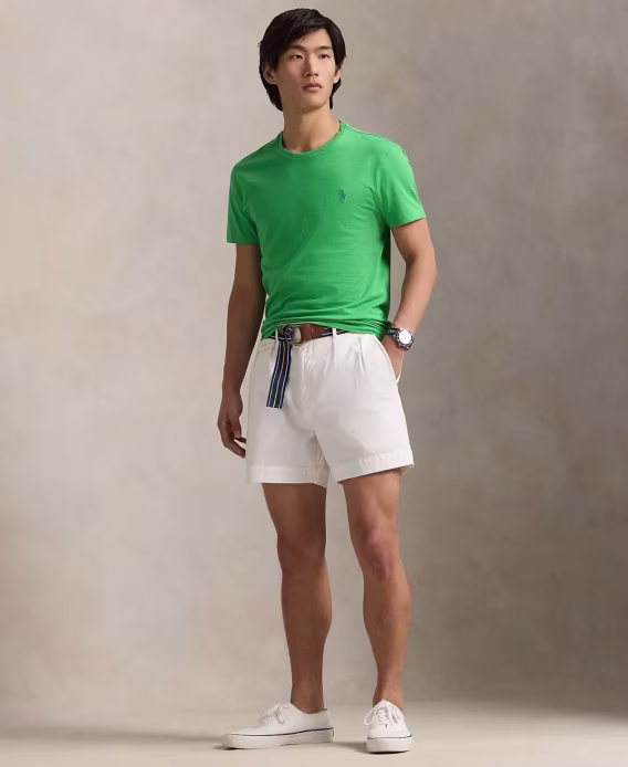 Polo Ralph Lauren Erkek Klasik Kesim Yuvarlak Yaka Tişört